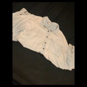 Forever 21 Long Sleeve Blue Jean (Jacket)